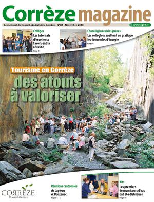 Corrèze Magazine n°84 novembre 2010