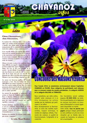 Chavanoz infos N°6