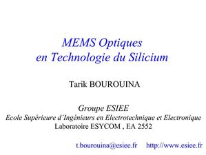 MEMS-Optiques-AREMIF