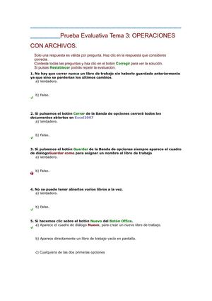 prueba evaluaiva de exel