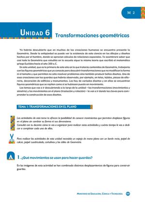 TRANSFORMACIONES GEOMÉTRICAS