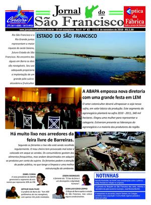 Edição 83 jornal do São Francisco
