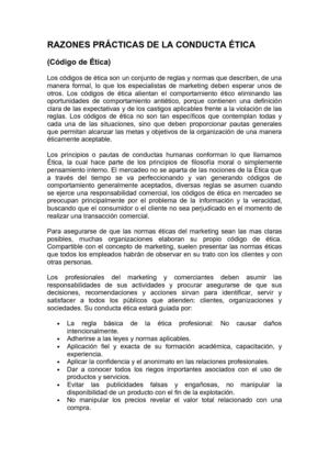 LA ÉTICA EN LA MERCADOTECNIA