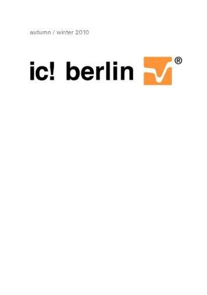 ic! berlin a/w 2010 mini catalog