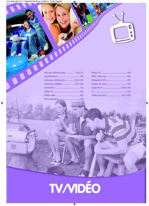 Catalogue Tv & Vidéos - Campings cars Diffusion