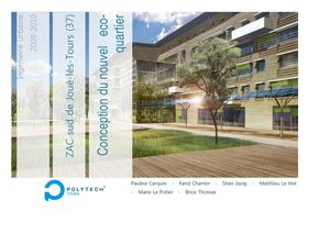 Ingénierie Urbaine, conception d’un éco-quartier, ZAC Sud de Joué-Lès-Tours