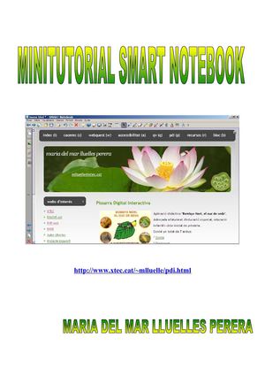 Minitutorial Smart Notebook