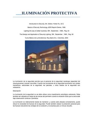 ILUMINACIÓN PROTECTIVA