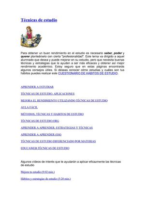 TECNICAS DE ESTUDIO MONI