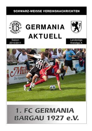 Germania Aktuell vom 26. September 2010 - FCB vs. SpVgg Au/Iller