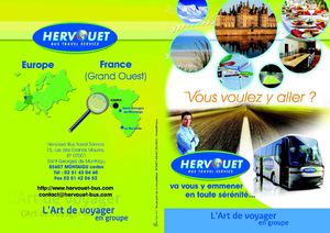 HERVOUET Bus Travel Service - Autocars Vendée, Nantes, La Rochelle, présentation
