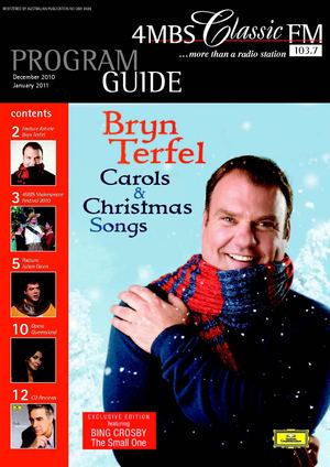 4MBS Classic FM December 2010 / January 2011 Program Guide