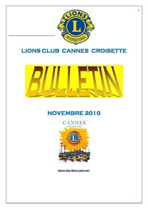 Cannes Croisette Novembre 2010