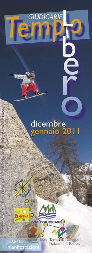 Tempo Libero Giudicarie Dicembre 2010 - gennaio 2011