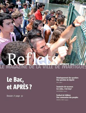 Reflets, le magazine de la ville de Martigues, n°30, septembre 2009 