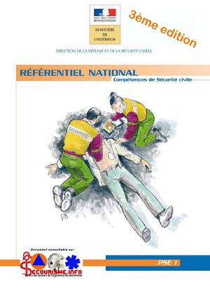 Référentiel National PSE1 - 3e édition