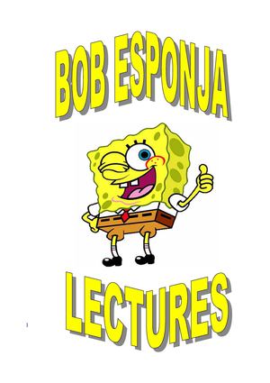 bob esponja lectura comprensiva i activitats cursiva