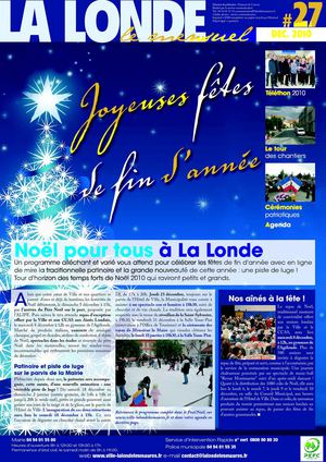 La Londe Le Mensuel Décembre 2010