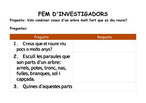 Vols saber coses d'un arbre molt fort que es diu roure?