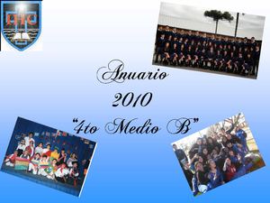 Anuario Cuarto medio B 2010 