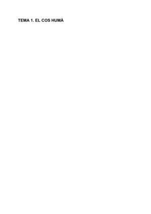 EL COS HUMÀ