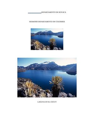 DEPARTAMENTO DE BOYACA