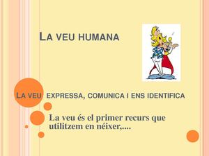 La veu humana