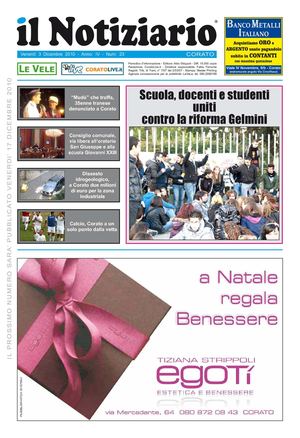 il Notiziario - Corato - 3 Dicembre 2010