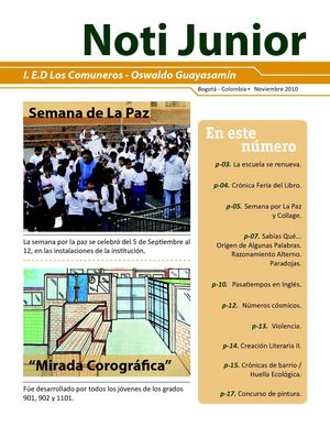 Periódico IED Los Comuneros Oswaldo Guayasamin