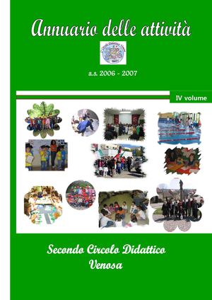ANNUARIO delle ATTIVITA' a.s. 2006-07