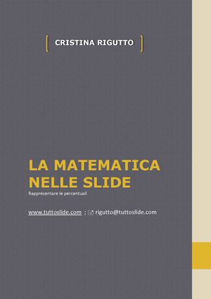 la matematica nelle slide