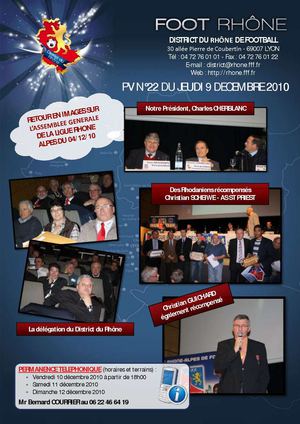 PV 22 du jeudi 9 décembre 2010