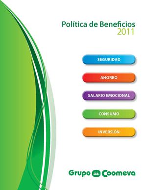 Cartilla Beneficios Extralegales 2011