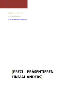 Prezi Anleitung Deutsch