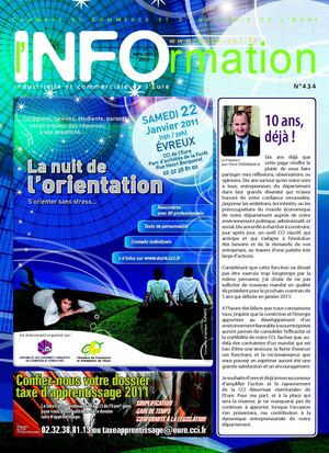 L'Information Industrielle et Commerciale de l'Eure n°434 - nov./déc.2010 