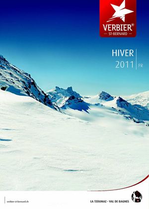 VERBIER - St-Bernard: brochure hiver 2011