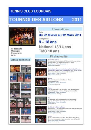Tournois des Aiglons 2010