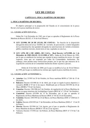 Ley de costas.