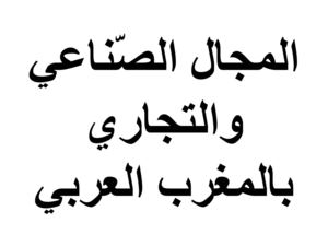 المجال الصّناعي والتجاري بالمغرب العربي