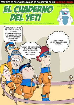 El cuaderno del yeti - Nº8 Noviembre - Salón del Manga.