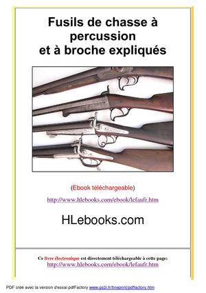 Les fusils de chasse à percussion et à broche expliqués
