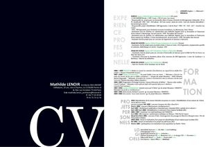 CV _ LENOIR Mathilde Architecte