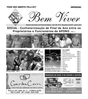 Informativo Bem Viver - Portal dos Nobres - Ipeúna - SP