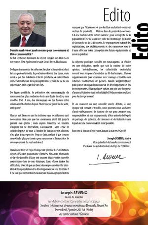 Bulletin Municipal 2011 - Josselin