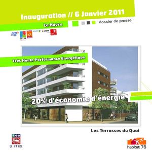 Le Havre - Inauguration Les Terrases du Quai