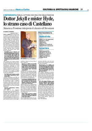 Intervista a Franco Castellano del 30 ottobre 2010