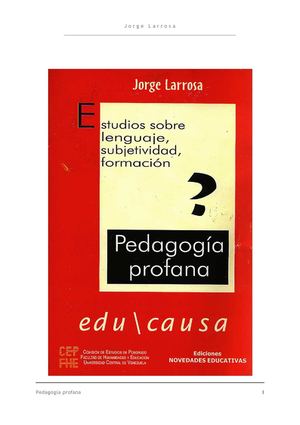Algunos Fragmentos de Las Confesiones de Rousseau