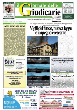 Giornale delle Giudicarie gennaio 2011