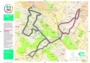 horaires et plan de la navette 