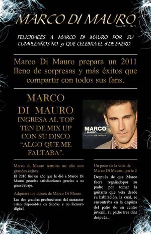 Boletín Marco Di Mauro enero de 2011
